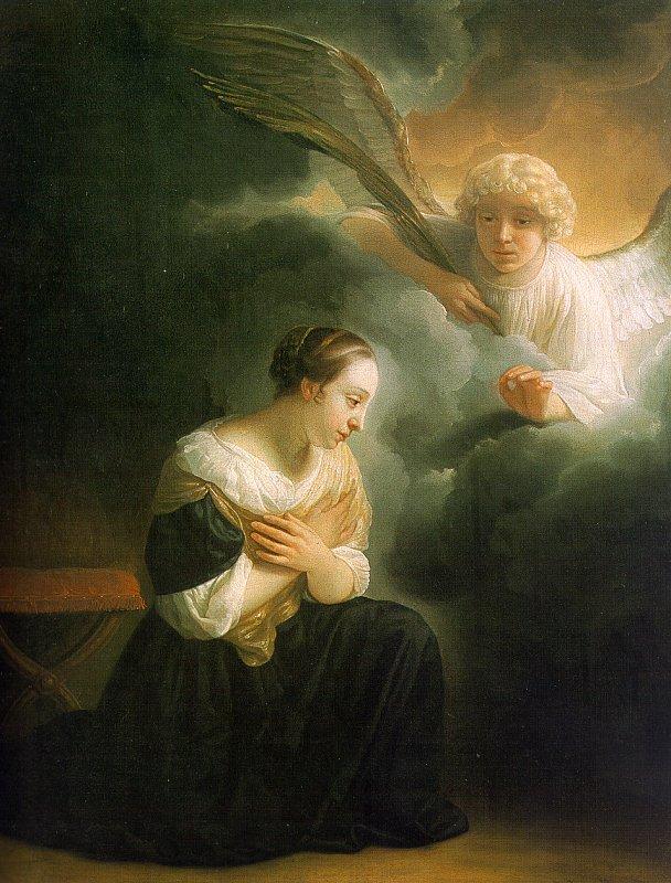 Samuel Dircksz van Hoogstraten The Virgin of the Immaculate Conception oil painting picture